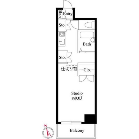 アンシャンテ２１の物件間取画像